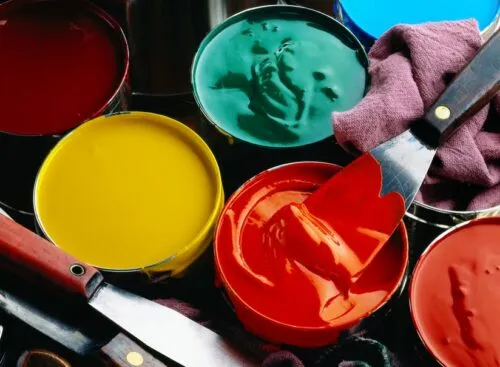 حبر زجاجي لأبواب ونوافذ المباني بدرجة حرارة عالية